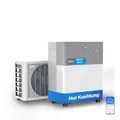 Midea Portasplit Cool Mobile Klimaanlage, nur Kühlung, , 8000 BTU 2, 3kW, für Räume bis zu 28 m² / 70 m³, nur 38 dB(A) im Silent-Modus