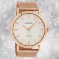 Oozoo Damen Armbanduhr Timepieces Analog Metall rosegold UOC9997A