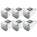Bosch Smart Home 6er-Set Heizkörperthermostat II Regelung Smarte Thermostate