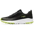 Icebug NewRun BUGrip - mit 17 dynamischen Hartmetall-Spikes - schwarz/lime Laufschuh schwarz 40 EU
