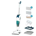 Rowenta RY7757WH Clean & Steam Revolution Bodendampfreiniger, Kunststoff, weiß