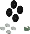Silwy Magnet Power-Bundle, 4st, schwarz