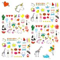 Kinder Tattoo Set Temporäre Kindertattoos zum Spielen - verschiedene Motive
