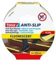 tesa Anti-Rutschband fluoreszierend 5 m x 25 mm, gelb  Antirutschband
