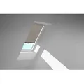 VELUX Sichtschutzrollo mit Haltekrallen RHL  200 4161 Grau,,Schiene alu            PG:S