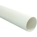 Lüftungsrohr Rund 1000 Mm Länge, Innen 125 Mm Ø, Weiß Lüftungsrohre - Marley