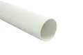 Marley Lüftungsrohr rund 1000 mm Länge, innen 125 mm Ø, weiß