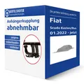 Auto Hak Anhängerkupplung abnehmbar für FIAT Scudo Kasten/Bus AHK
