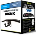 Abnehmbare Anhängerkupplung für HYUNDAI i30 Coupe 02.2013-jetzt Brink NEU
