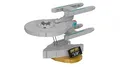 BlueBrixx Pro - Star Trek USS Stargazer NCC-2893 Set - Modellbausatz für Erwachsene und Kinder, Klemmbausteine-Set aus 220 Teilen, Offiziell lizenziert, 104962