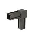 Alberts 426361 XD-Rohrverbinder | 90° | Kunststoff, schwarz | 20 x 20 x 1,5 mm