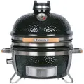 Monolith - Keramikgrill Icon Black Tischgrill Schwarz Ø 33 Cm Grillrost Inklusive Gestell 102000