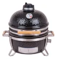 MONOLITH Keramikgrill Monolith ICON Black Keramikgrill Tischgrill inkl. Gestell