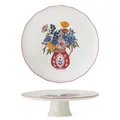 Bloomingville Dorothy Kuchenteller, Rose, Steingut, T28xH9 cm