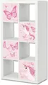 STIKKIPIX Möbelfolie ER33, (MÖBEL NICHT INKLUSIVE) Einhorn Möbelfolie Regal EXPEDIT KALLAX