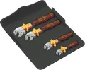 Wera 6004 Joker VDE 4 Set 1 VDE-isolierter selbstjustierender Maulschlüssel-Satz, 4?teilig (05020170001)