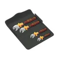 Wera 6004 Joker VDE 4 Set 1 VDE-isolierter selbstjustierender Maulschlüssel-Satz