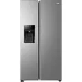 Haier - HSR5918DIMP - Side-by-Side - Edelstahl - NoFrost - Festwasseranschluß - Silber