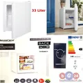 Silvercrest Minigefrierschrank Mini-Kühlschrank 33L. 148 kWh/Jahr Leise Tiefkühl