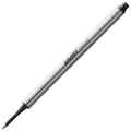 LAMY M66 Tintenroller-Großraummine aus Metall - Original Ersatzmine für alle Lamy Tintenroller ohne Kappe - dokumentenecht - Strichbreite Breit in Tintenfarbe schwarz