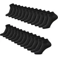 Trainer Socks for Men and Women, Organic Cotton, 12 Pairs, Short Socks, Sport...