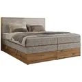 BOXBETT WOOD CLASSIC KING 180/200 - Beige Strukture - H3