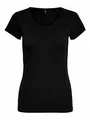 ONLY Damen Onllive Love S/S O-Neck Top JRS Blouse, Schwarz, XS EU