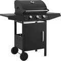 Juskys BBQ Gasgrill Louisiana 3 Brenner