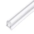 LYSEL® Kederschiene Kederleiste Kederprofil Kunststoff Weiß 90° Länge 1m für Keder 5,5-7,5mm