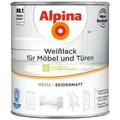 ALPINA Weißlack, seidenmatt - weiss