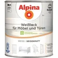 Weisslack Für Möbel Und Türen Seidenmatt 2,0 Ltr. Möbellack - Alpina