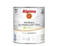 Alpina Weißlack für Möbel & Türen 2 L weiß seidenmatt