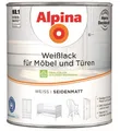 Alpina Weisslack für Möbel und Türen seidenmatt 2L