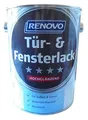 Renovo 2,5Ltr, Tür- und Fensterlack, weiß, hochglänzend, für Aussen und Innen