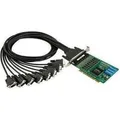 Moxa CP-168U - Serielle RS-232 Universal PCI-Karte mit 8 Anschlüssen, Betriebstemperatur 0 bis 55 °C (CP-168U)