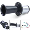 Retro Hupe Fanfare mit Oldtimer Klang Sound Universal Schwarz 12V