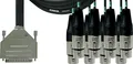 Cordial Intro Multicore D-Sub/XLRf 8-fach, Rean Stecker, 3,0m