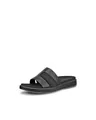 Pantolette " FLOWT W", Sommerschuh, Hausschuh, Freizeitschuh, Keilabsatz, zum Schlupfen, Gr. 36, schwarz
