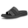 Ecco ECCO FLOWT W Pantolette, Sommerschuh, Hausschuh, Freizeitschuh, Keilabsatz, zum Schlupfen schwarz 36 EU