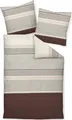 Janine Design Mako-Satin Bettwäsche-Garnitur Design J. D. 87079 Farbe rosé rosenholz-01 Größe 135x200 + 80x80 cm
