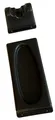 Gewehrhalter Set schwarz für Waffenschrank, Jagdzimmer, Jagdhütte
