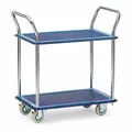 fetra Transportwagen 3112 blau 49,5 x 76,0 x 86,0 cm bis 120,0 kg
