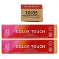 Wella Color Touch 60 ml 2 x 10/05 hell lichtblond natur mahagoni Set