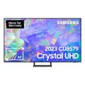 Samsung Crystal CU8579 Fernseher 55 Zoll, Dynamic Color, AirSlim Design, Crystal Prozessor 4K, Smart TV, GU55CU8579UXZG, Deutsches Modell [2023]