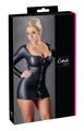 Cottelli PARTY Kleid Schwarz XL - Glänzender Reißverschluss