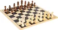 small foot Schach und Dame XL aus Holz, für 2 Spieler, 2 Gesellschaftsspiele, extra groß, ab 6 Jahren, 11784