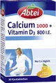 Abtei | Calcium 1000 + Vitamin D3 800 I.E.| 30 Kautabletten