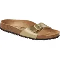 Birkenstock Birkenstock Madrid BF gold, schmale Weite Outdoorsandale goldfarben 41 EU