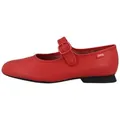 Camper Casi Myra Damen Ballerina Halbschuhe, Slipper, Schlupfschuhe, Loafer, Mokassin rot 37 EU