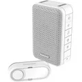 Honeywell Türklingel Honeywell DC313S Funkgong Komplett-Set grau|weiß
